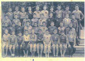 ECOLE GAMBETTA GARCONS 1957 XXX N01 M RIGEADE